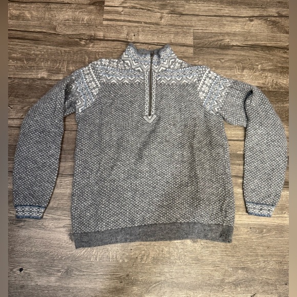 Vineyard Vines Charcoal Patterned Half-Zip Pullover - Picture 1 of 5